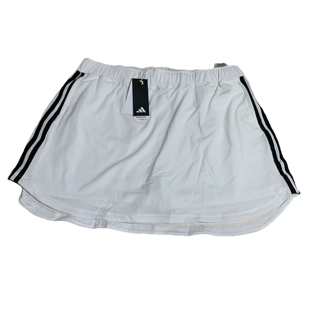 Adidas Ultimate 365 Women XL Skirts/Dresses‎ Golf  White/Black W SPT SKT
